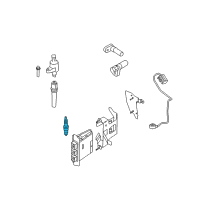 OEM Lincoln Spark Plug Diagram - AGSF-22W-M