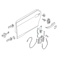 OEM 2019 BMW i3 Operating Rod, Door Front Left Diagram - 51-21-7-290-867