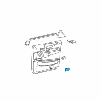 OEM 1992 Ford E-150 Econoline Club Wagon Lamp Lens Diagram - E9SZ-13734-B