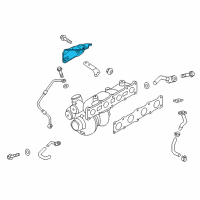 OEM Hyundai Genesis Coupe Protector-Heat Diagram - 28524-2C601