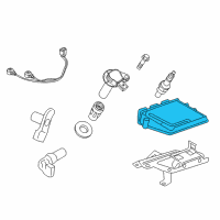 OEM 2007 Lincoln MKZ PCM Diagram - 7H6Z-12A650-NBRM