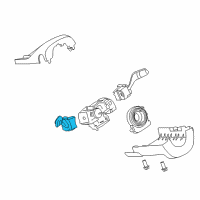 OEM 2021 Ford EcoSport Signal Switch Diagram - GN1Z-13341-A