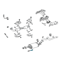 OEM 2012 Lexus RX350 Bolt Diagram - 90080-10291