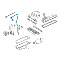 OEM 1992 Ford E-150 Econoline Club Wagon Tube Assembly Diagram - E7UZ6754B