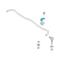 OEM Nissan Sentra Clamp-Stabilizer Diagram - 54614-4M400