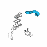 OEM 1992 Ford E-350 Econoline Air Hose Diagram - F2UZ9B659C