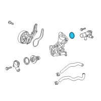 OEM 2019 Honda Clarity O-Ring (54.4X3.1) Diagram - 91306-5R0-003