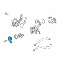 OEM 2017 Honda Fit Cover, Thermostat Diagram - 19311-5R0-000