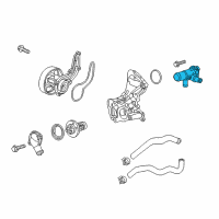 OEM 2015 Honda Fit Cover Comp, Joint Diagram - 19317-5R0-900