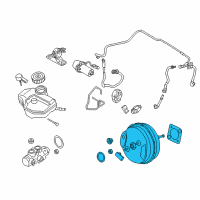 OEM 2020 BMW 540i Repair Kit Power Brake Unit Diagram - 34-33-6-874-526