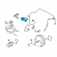 OEM BMW 530e Vacuum Pump Diagram - 34-33-6-880-628