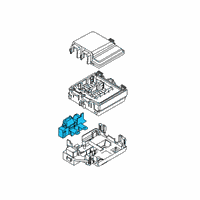 OEM Ford Escape CIRCUIT BREAKER ASY Diagram - LU5Z-14526-C