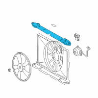 OEM Toyota Upper Panel Diagram - 16712-0T020