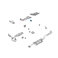 OEM Chevrolet S10 Muffler W/Tailpipe Gasket Diagram - 15027074