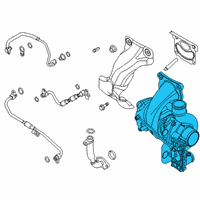 OEM Ford Edge Turbocharger Diagram - K2GZ-6K682-B