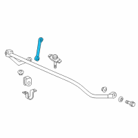 OEM Ford F-250 Super Duty Stabilizer Link Diagram - YC3Z-5K483-AA