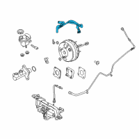 OEM Ford Taurus Vacuum Hose Diagram - DG1Z-9C490-C