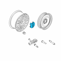 OEM Lincoln Center Cap Diagram - DP5Z-1130-B