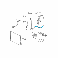 OEM 2009 Ford F-350 Super Duty Liquid Line Diagram - 7C3Z-19835-E