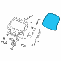 OEM 2018 Acura MDX Weatherstrip Diagram - 74440-TZ5-A01