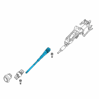 OEM 2011 BMW 335i Steering Shaft Diagram - 32-30-6-784-845