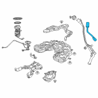 OEM 2020 Dodge Durango FUEL FILLER Diagram - 68250923AM