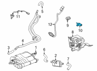 OEM 2019 Honda Accord Sensor, Air Temp Diagram - 37880-6C1-A01