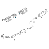 OEM Kia Forte Protector-Heat Rear Diagram - 28795M6000