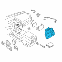 OEM 2018 Lincoln Continental Automatic Transmission Shift Handles Diagram - GD9Z18842AA