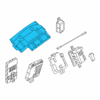 OEM BMW 428i xDrive Gran Coupe Steering Wheel Electronics Control Unit Diagram - 61-31-7-468-008