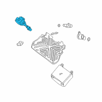 OEM 2004 Honda Insight Coil Assembly, Plug To Diagram - 30520-PHM-S01