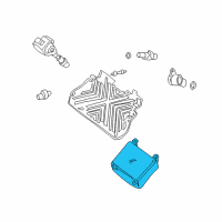 OEM 2000 Honda Insight Electronic Control Diagram - 37820-PHM-505