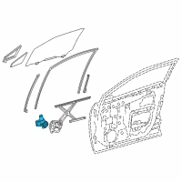 OEM 2019 Toyota C-HR Window Motor Diagram - 85710-10110