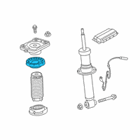 OEM 2020 BMW X6 SPRING PAD UPPER Diagram - 33-53-6-881-529