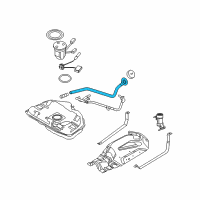 OEM 2006 Lincoln Zephyr Lower Pipe Diagram - 7E5Z-9B178-C