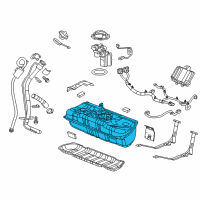 OEM 2014 Chevrolet Volt Fuel Tank Diagram - 84359314