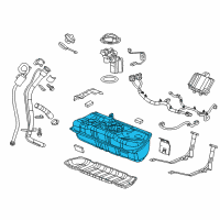 OEM 2012 Chevrolet Volt Fuel Tank Diagram - 84359314