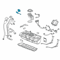 OEM Cadillac ELR Fuel Cap Diagram - 22944930