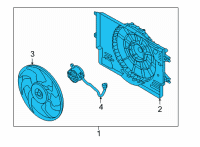 OEM 2021 Hyundai Elantra BLOWER ASSY Diagram - 25380-BY100