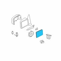 OEM 2006 Ford Expedition Glass Diagram - 2L1Z-17K707-AA
