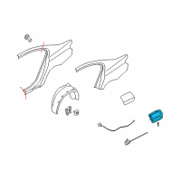 OEM 2012 BMW 760Li Cover Pot Diagram - 51-17-7-198-171