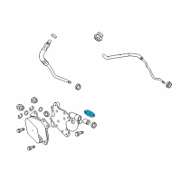 OEM 2013 Cadillac CTS Pipe Assembly Gasket Diagram - 15203889