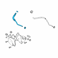 OEM 2015 Chevrolet Camaro Inlet Hose Diagram - 22840081