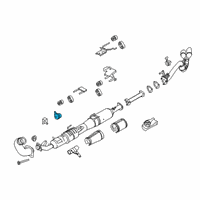 OEM Ford F-250 Super Duty Front Bracket Diagram - HC3Z-5260-J