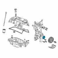 OEM 2015 Honda CR-V Oil Seal (43X58X7) Diagram - 91212-5A2-A01