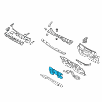 OEM Ford Fusion Insulator Diagram - 7H6Z-5401688-A