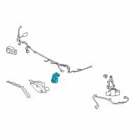 OEM 2019 Hyundai Santa Fe XL Ultrasonic Sensor Assembly-Bws Diagram - 95720-B8400-M8S