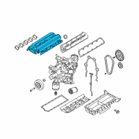 OEM Dodge Ram 1500 Intake Manifold Diagram - 5037192AG