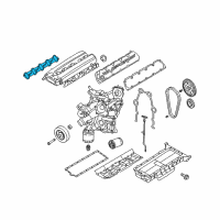 OEM 2003 Dodge Viper Gasket-Exhaust Manifold Diagram - 5037195AC