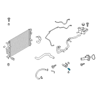 OEM Lincoln Temperature Sensor Diagram - 7M5Z-12A648-A